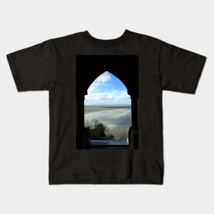 View from the Cloister at Mont St Michel Kids T-Shirt